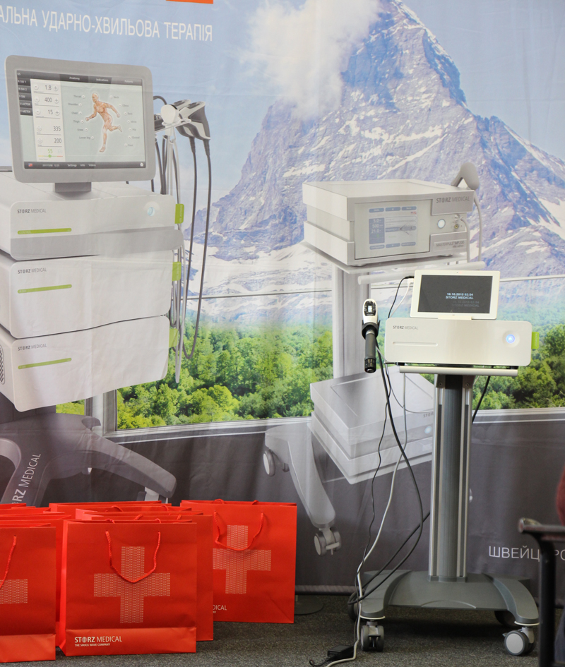 Новое поколение аппаратов от Storz Medical на Shockwave Kiev